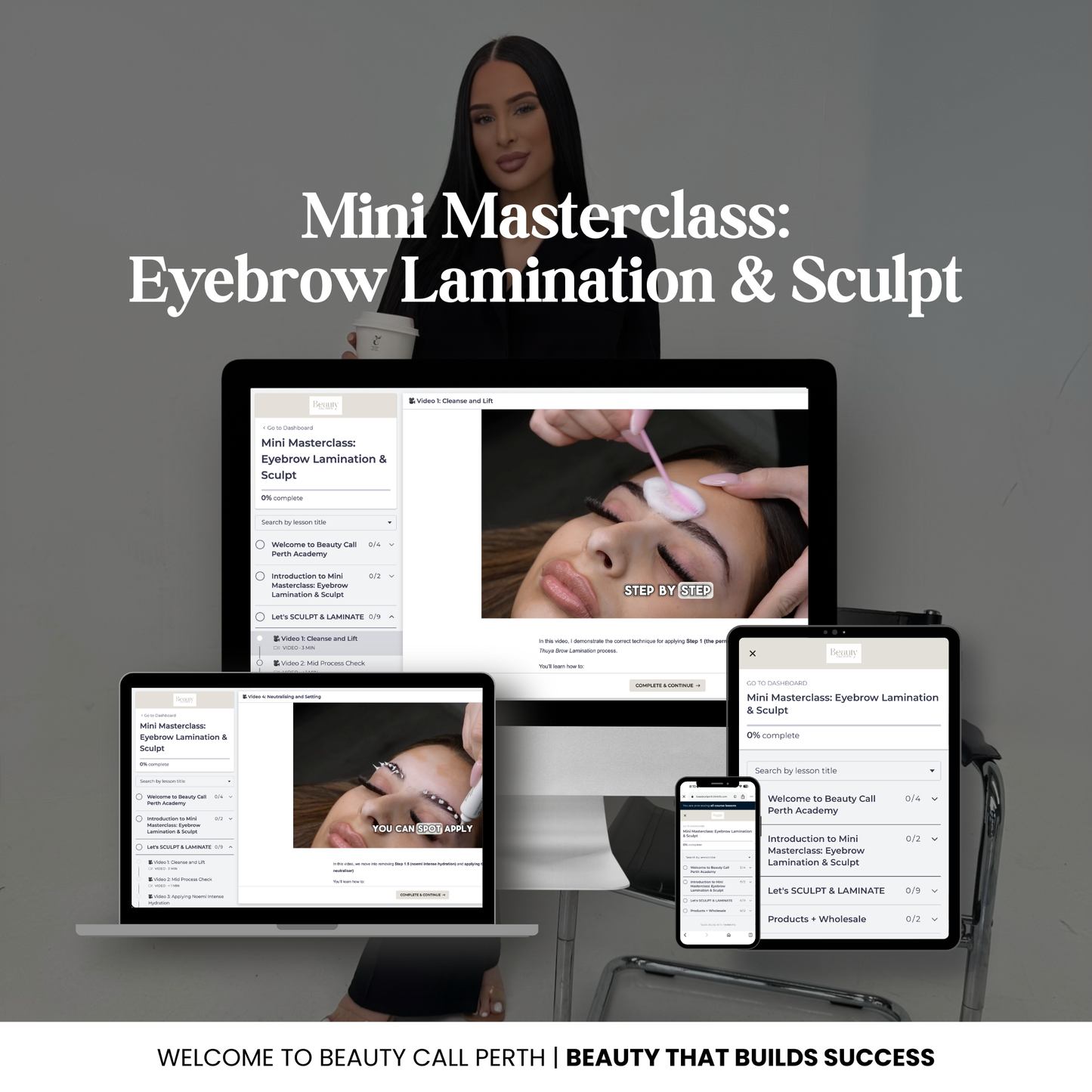 Mini Masterclass: Eyebrow Lamination & Sculpt